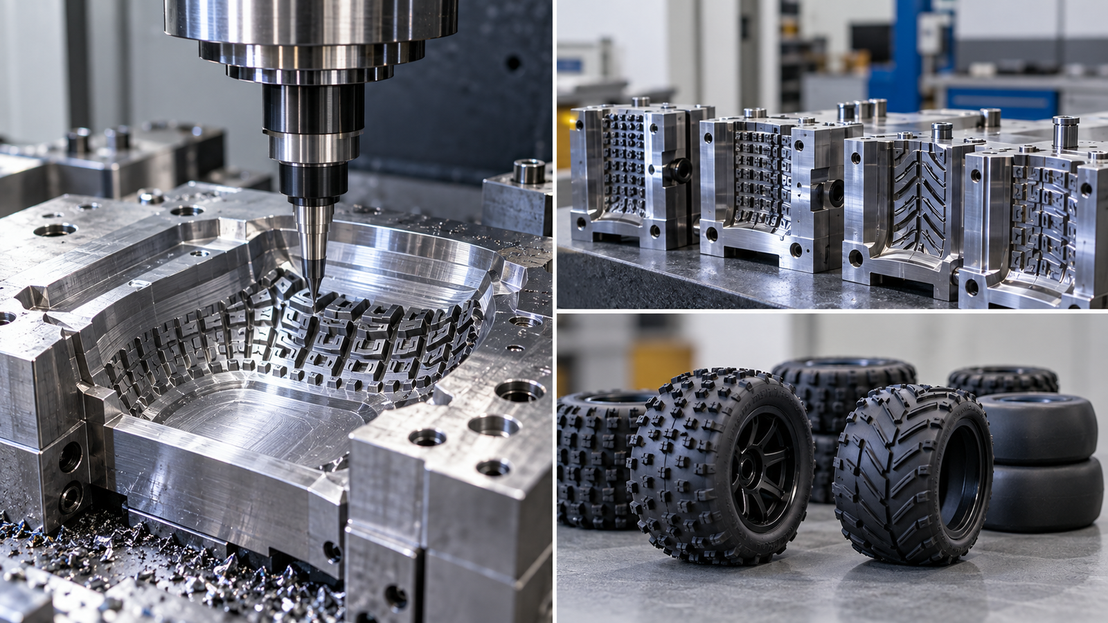 RC Car Tire Mold: 3 Key Factors for Developing Accurate Small-Size Tire Molds